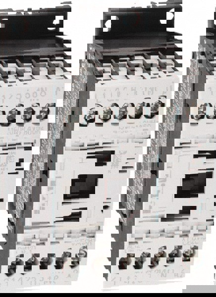 IEC Contactor: 3 Poles, 12 A Load Amps-Inductive, 22 A Load Amps-Resistive, NO