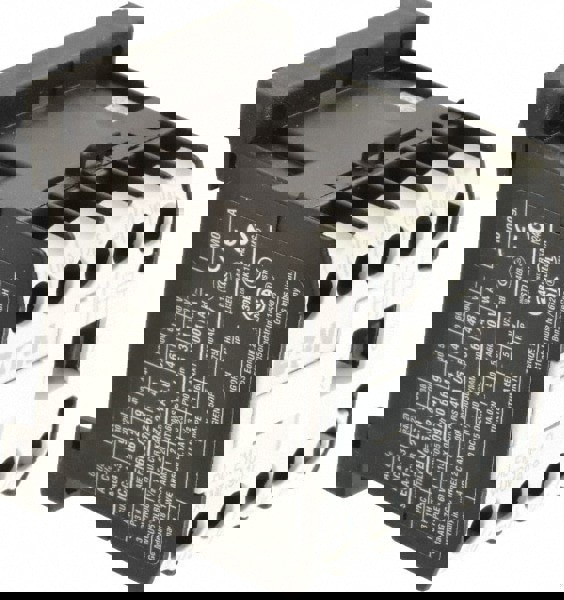 IEC Contactor: 3 Poles, 8.8 A Load Amps-Inductive, 20 A Load Amps-Resistive, NO