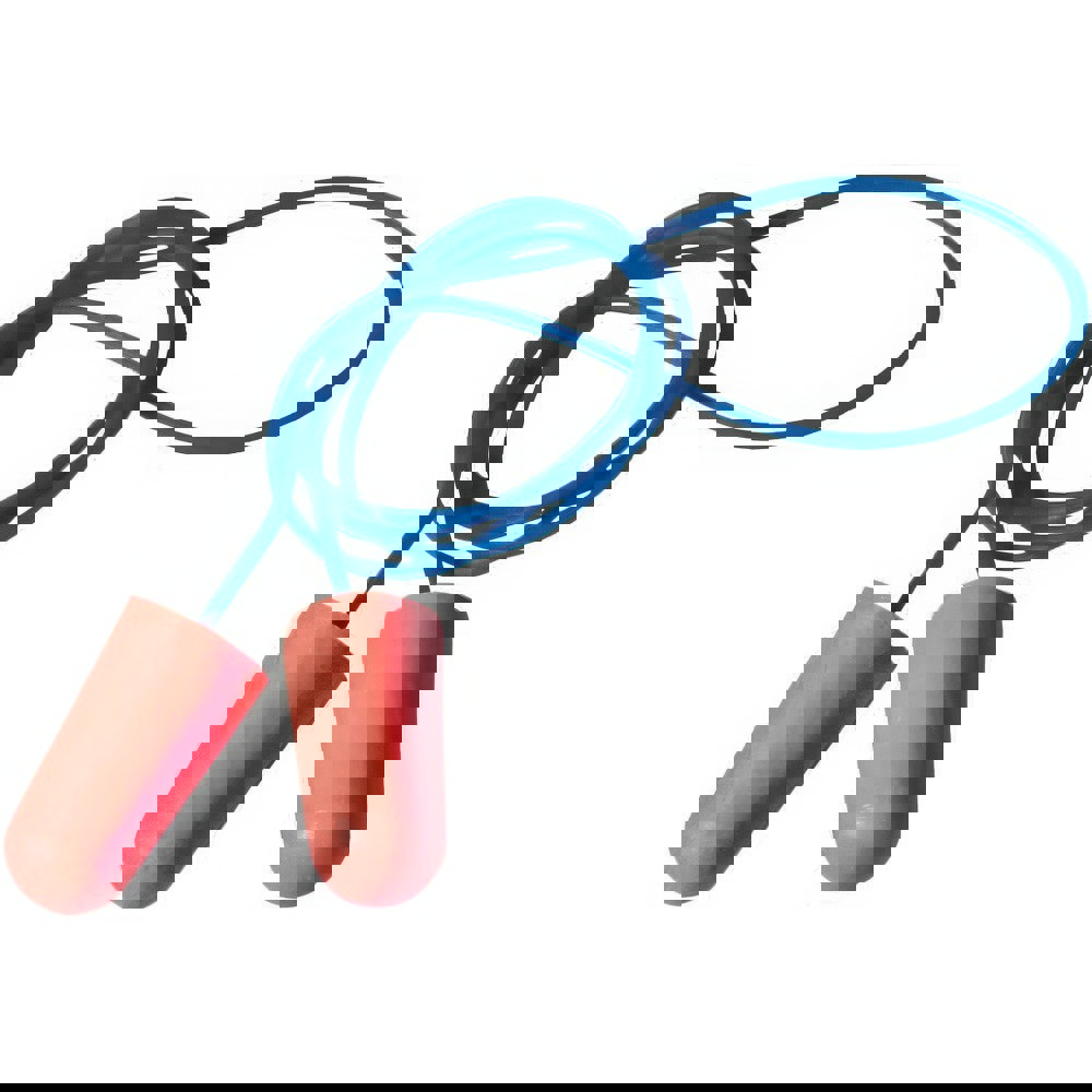 Earplug: 32.00 dB, Polyurethane, Bullet, No Roll, Corded