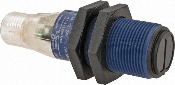 4 Pin M12 Connector, 4m Nominal Distance, Shock and Vibration Resistant, Retroreflective Photoelectric Sensor