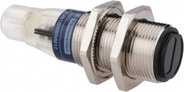 4 Pin M12 Connector, 4m Nominal Distance, Shock and Vibration Resistant, Retroreflective Photoelectric Sensor