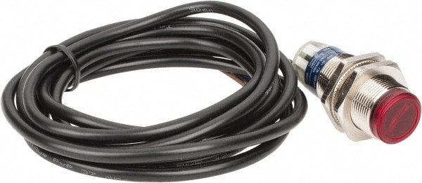 Cable Connector, 2m Nominal Distance, Shock and Vibration Resistant, Polarized Retroreflective Photoelectric Sensor