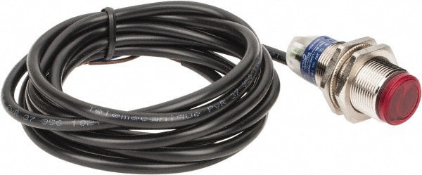 Cable Connector, 2m Nominal Distance, Shock and Vibration Resistant, Polarized Retroreflective Photoelectric Sensor