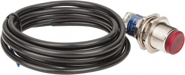 Cable Connector, 2m Nominal Distance, Shock and Vibration Resistant, Polarized Retroreflective Photoelectric Sensor