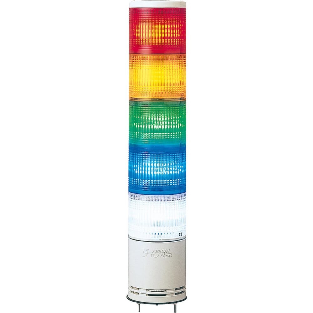 Stackable Tower Light Modules; Light Module Type: Light Module ; Light Type: Steady; Flashing ; Light Color: Red; Orange; Green; Blue; Clear ; Lamp Type: LED ; Lamp Life: 40000 ; Voltage: 100.00; 240.00