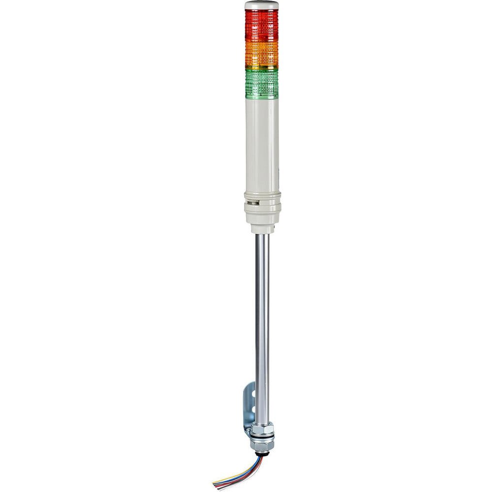 Stackable Tower Light Modules; Light Module Type: Light Module ; Light Type: Steady; Flashing ; Light Color: Red; Orange; Green ; Lamp Type: LED ; Lamp Life: 40000 ; Voltage: 100.00; 240.00