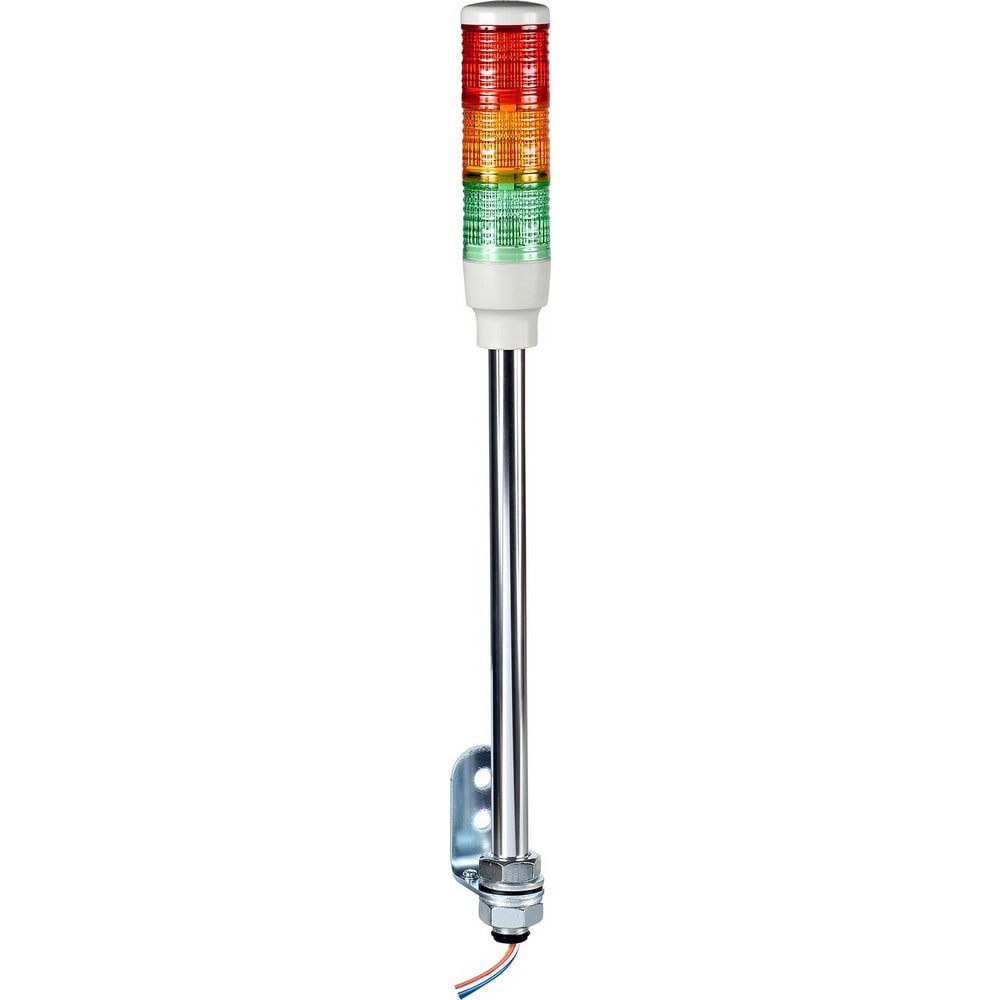 Stackable Tower Light Modules; Light Module Type: Light Module ; Light Type: Steady ; Light Color: Red; Orange; Green ; Lamp Type: LED ; Lamp Life: 40000 ; Voltage: 100.00; 240.00