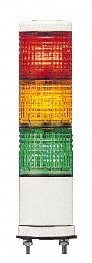 LED Lamp, Green, Orange, Red, Steady, Preassembled Stackable Tower Light Module Unit