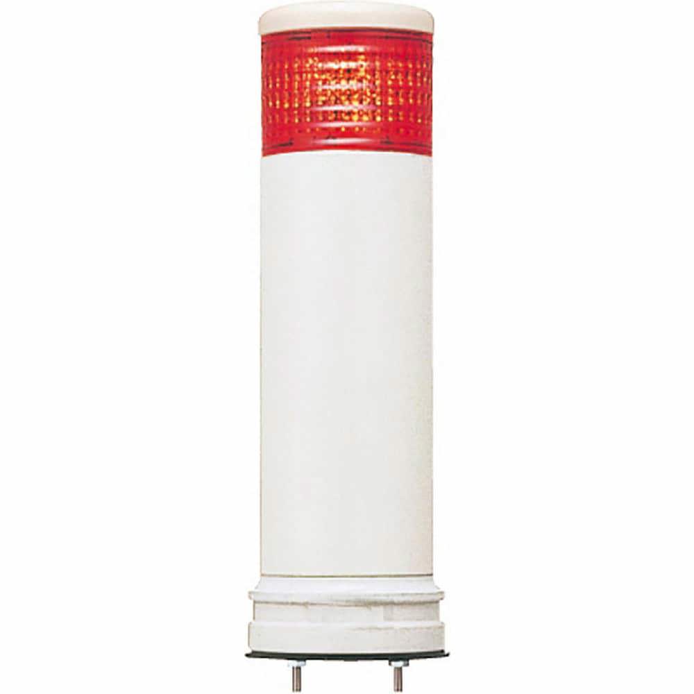 Stackable Tower Light Modules; Light Module Type: Light Module ; Light Type: Steady; Flashing ; Light Color: Red ; Lamp Type: LED ; Lamp Life: 40000 ; Voltage: 100.00; 240.00