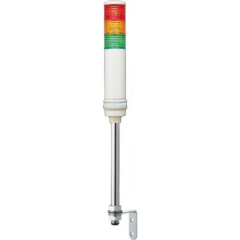Stackable Tower Light Modules; Light Module Type: Light Module ; Light Type: Steady; Flashing ; Light Color: Red; Orange; Green ; Lamp Type: LED ; Lamp Life: 40000 ; Voltage: 100.00; 240.00