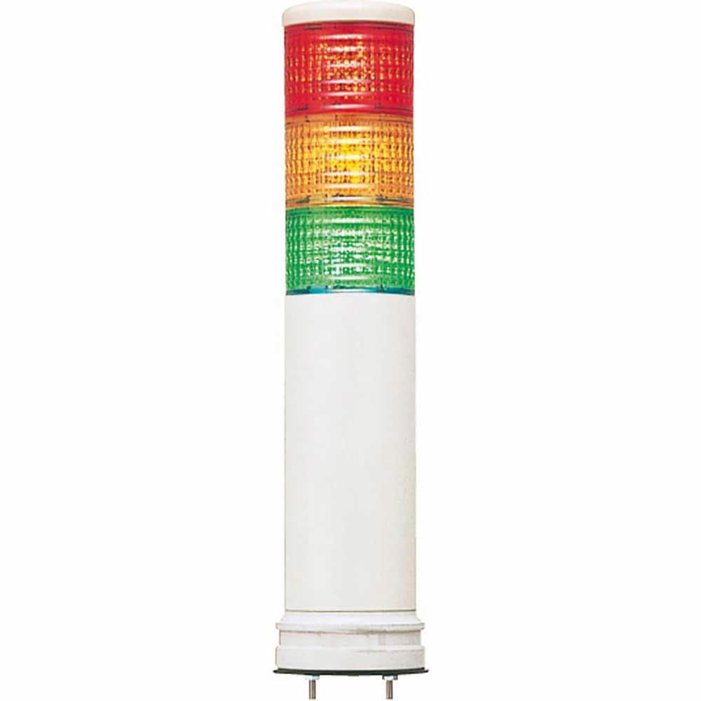 Stackable Tower Light Modules; Light Module Type: Light Module ; Light Type: Steady ; Light Color: Red; Orange; Green ; Lamp Type: LED ; Lamp Life: 40000 ; Voltage: 100.00; 240.00