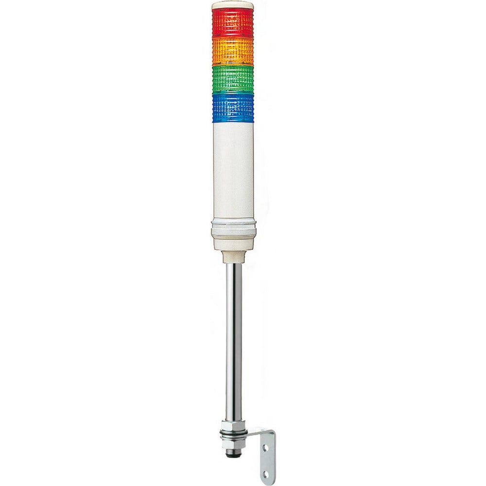 Stackable Tower Light Modules; Light Module Type: Light Module ; Light Type: Steady; Flashing ; Light Color: Red; Orange; Green; Blue ; Lamp Type: LED ; Lamp Life: 40000 ; Voltage: 100.00; 240.00