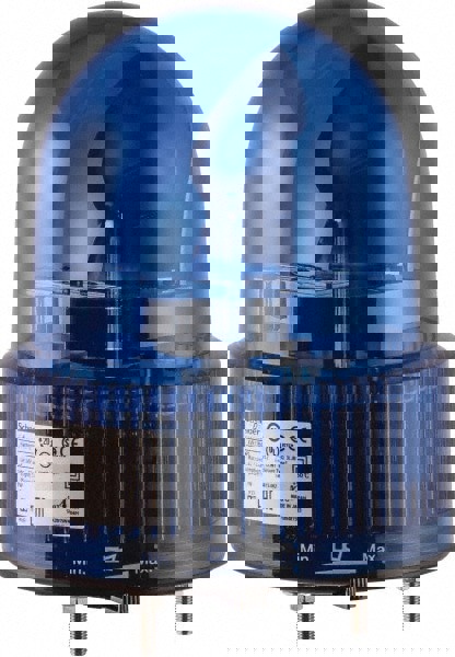 Blue LED Flashing Rotating Mirror with Buzzer