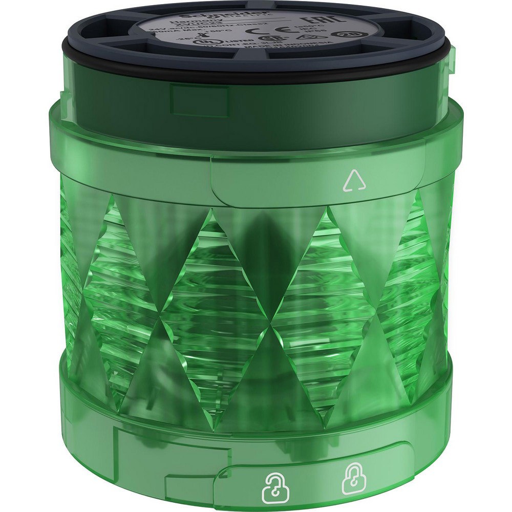 Stackable Tower Light Modules; Light Module Type: Light Module ; Light Type: Blinking ; Light Color: Green ; Lamp Type: LED ; Lamp Life: 40000 ; Voltage: 24.00