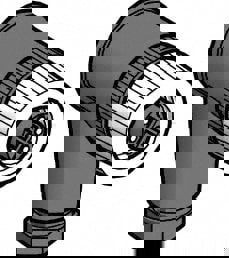 3 Amp, M12 4 Pin Elbowed Female Field Attachable Connector Sensor and Receptacle