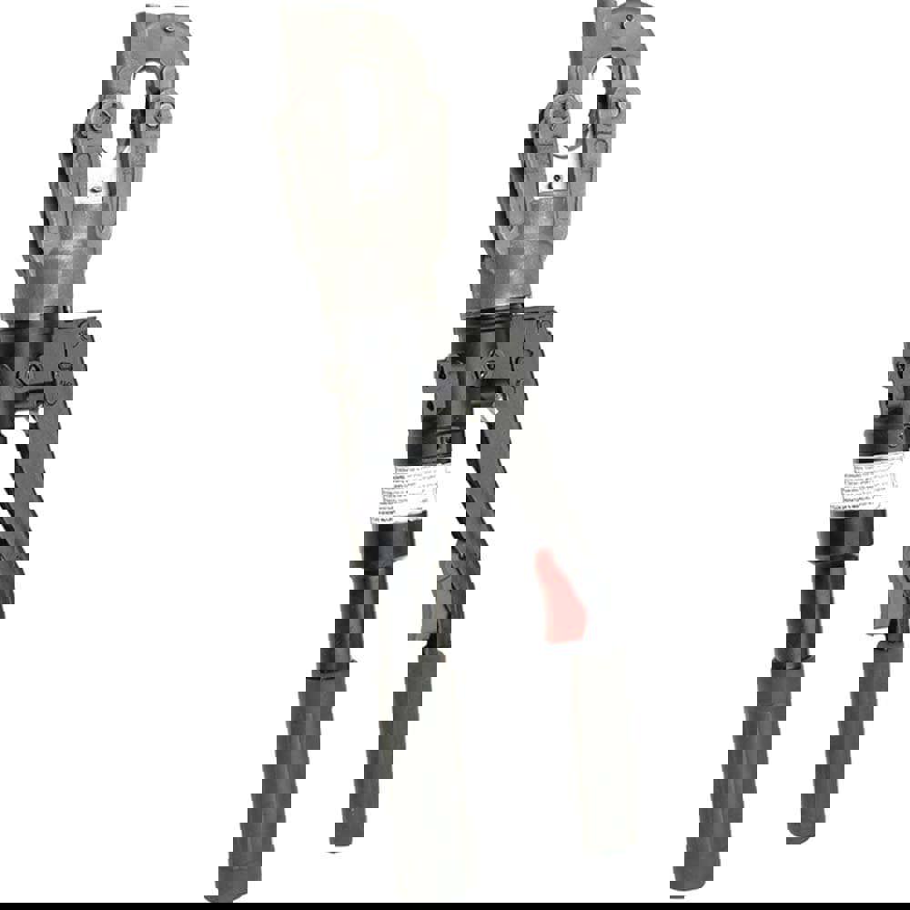 Crimpers; Capacity: 8 AWG-600 kcmil Copper Strand; 8 AWG-350 kcmil Flex; 8 AWG-350 kcmil Aluminum ; Features: Permanent Functional D3 Groove (No Die Needed); 1800 Head Rotation; Enhanced Clearance for Tap Connectors