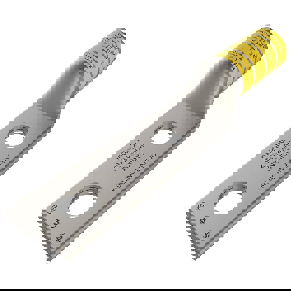 Rectangle Ring Terminal: Non-Insulated, Compression Connection