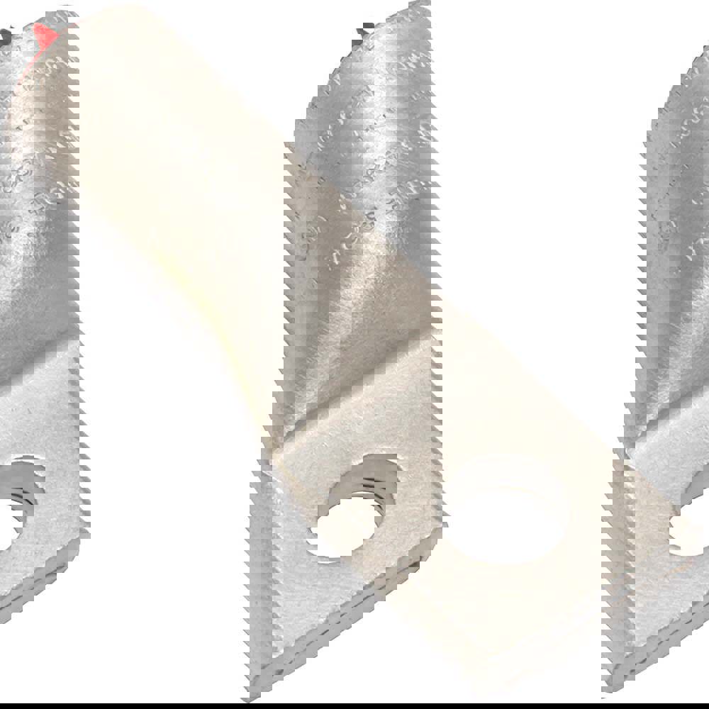 Rectangle Ring Terminal: Non-Insulated, Compression Connection