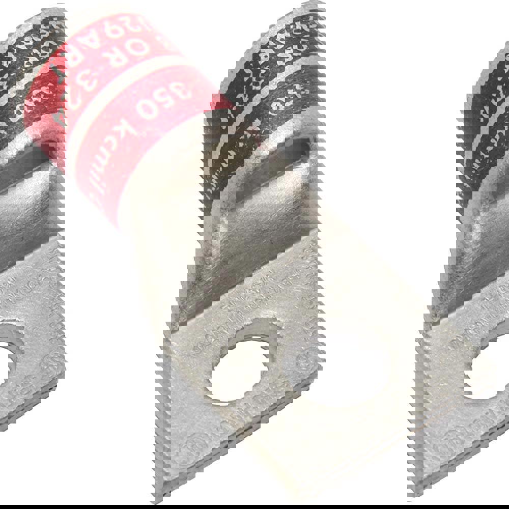 Rectangle Ring Terminal: Non-Insulated, Compression Connection