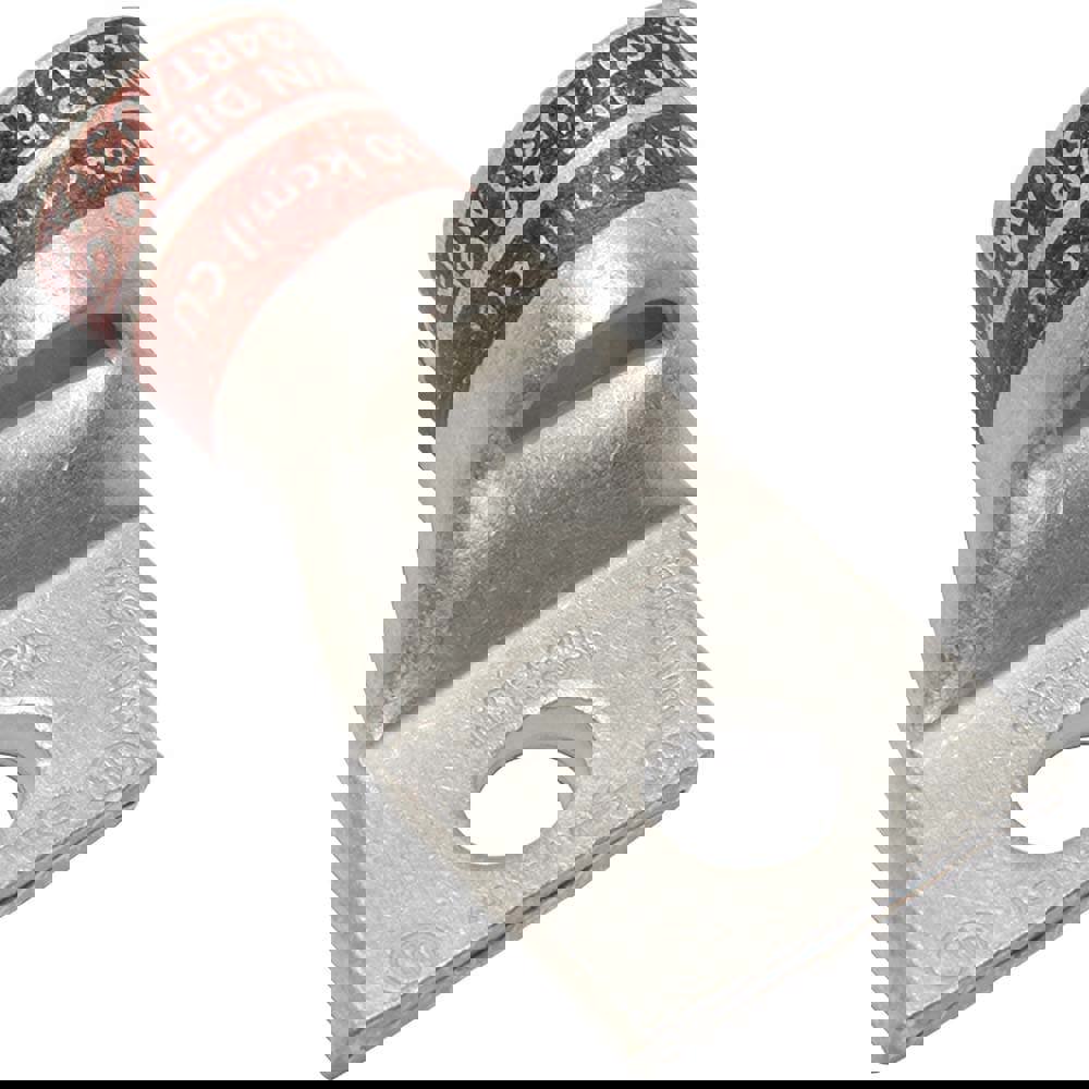 Rectangle Ring Terminal: Non-Insulated, Compression Connection