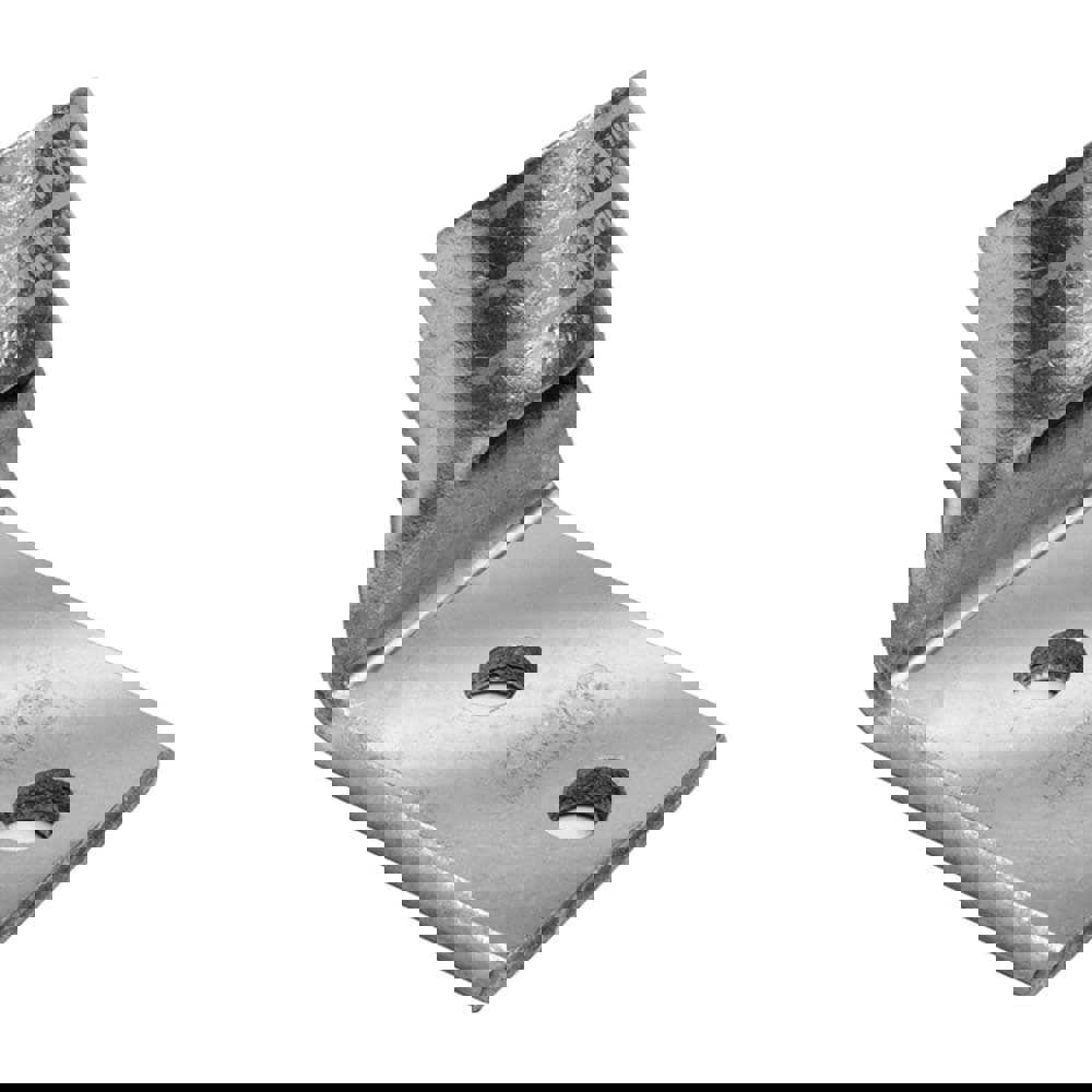 Rectangle Ring Terminal: Non-Insulated, 6 AWG, Compression Connection