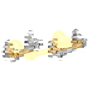 Wall Toilet Tissue Holder in Brushed Gold