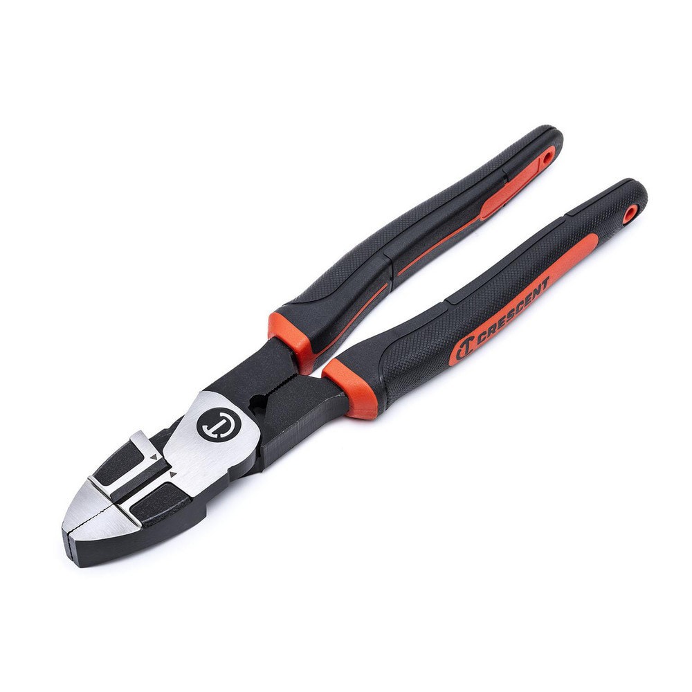 Pliers; Jaw Texture: Crosshatch ; Plier Type: Lineman's ; Jaw Length (Decimal Inch): 1.5000 ; Overall Length (Decimal Inch): 8.0000 ; Handle Type: Cushion Grip ; Color: Black; Red