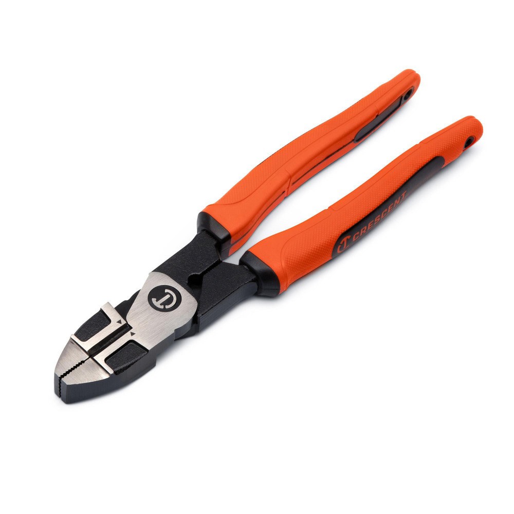 Pliers; Jaw Texture: Crosshatch ; Plier Type: Lineman's ; Jaw Length (Inch): 1.6 ; Jaw Width (Inch): 0.31 ; Overall Length (Inch): 9 ; Handle Color: Orange