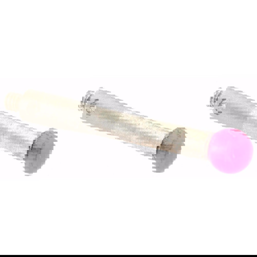 CMM Ball Stylus: 4 mm Ball Dia, 20 mm OAL, M2