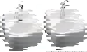 STD ARM LAV SGL HOLE 20X18