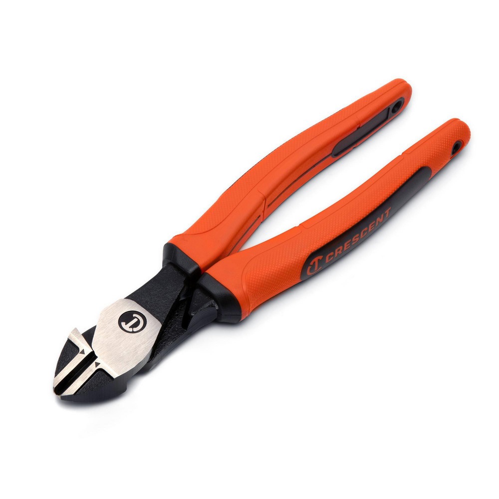 Cutting Pliers; Insulated: No ; Overall Length (Decimal Inch): 8.0000 ; Jaw Width (Decimal Inch): 2.00 ; Head Style: Diagonal ; Cutting Style: Diagonal ; Handle Material: Alloy Steel; Plastic
