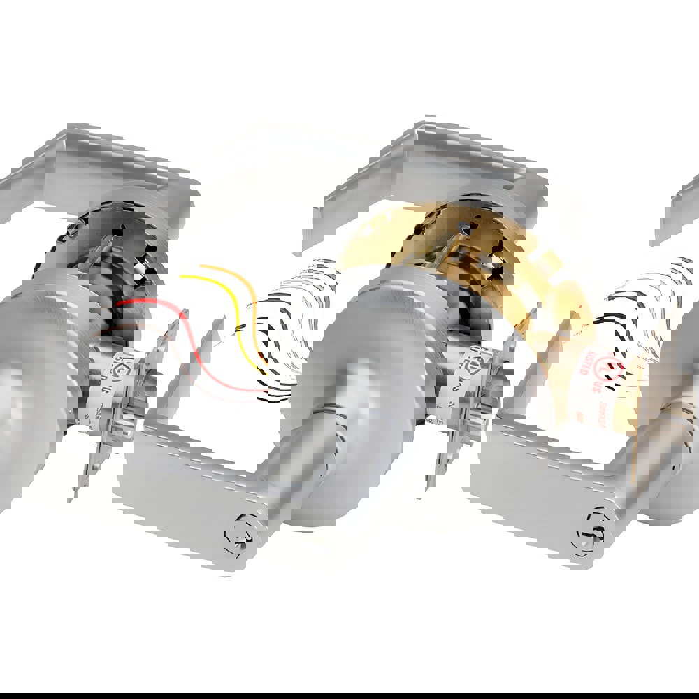 Lever Locksets; Lockset Type: Entrance ; Key Type: Keyed Different ; Back Set: 2-3/4 (Inch); Cylinder Type: Conventional ; Material: Metal ; Door Thickness: 1-3/4