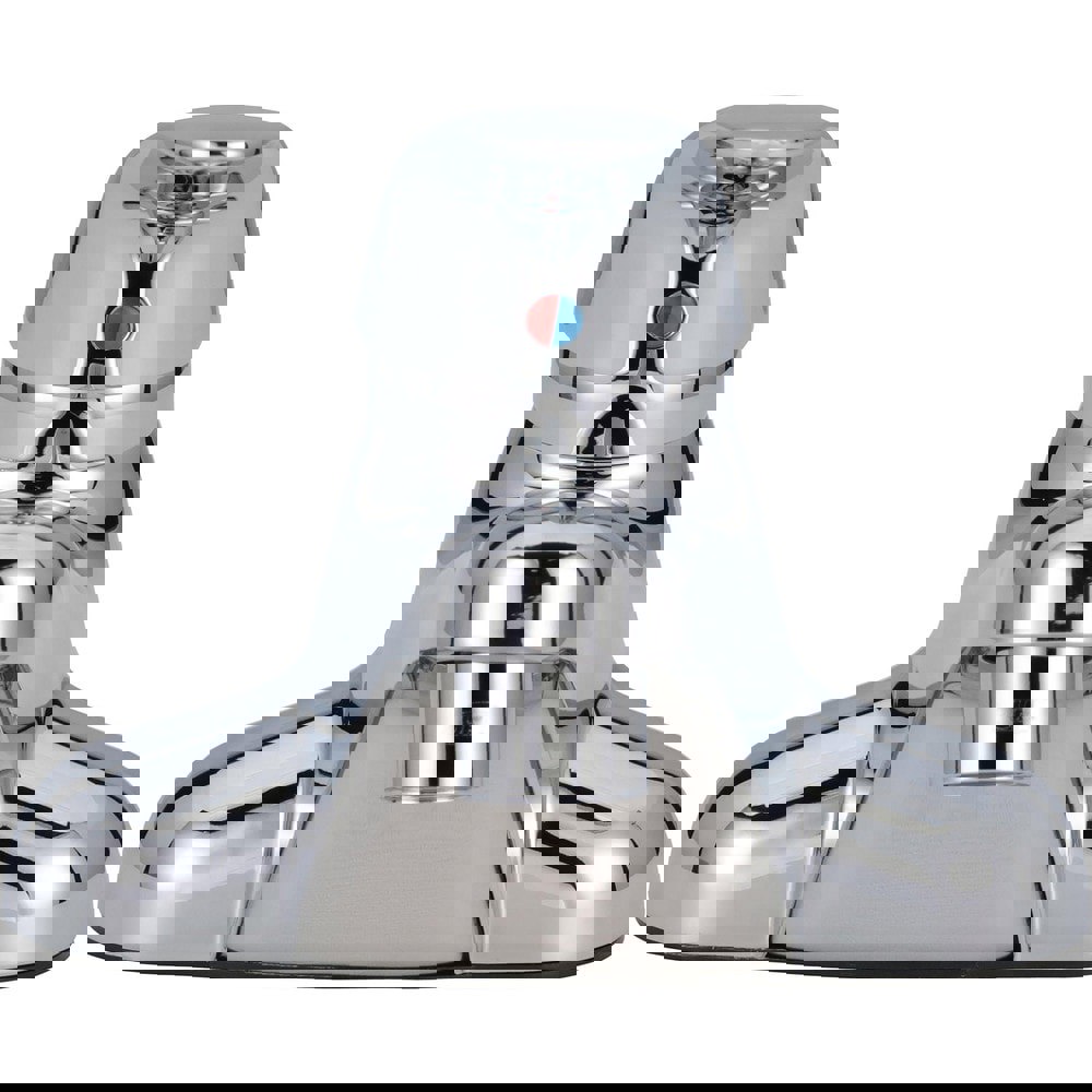 Lavatory Faucets; Inlet Location: Bottom ; Spout Type: Fixed ; Inlet Pipe Size: 3/8 ; Inlet Gender: Female ; Handle Type: Lever ; Maximum Flow Rate: 0.5