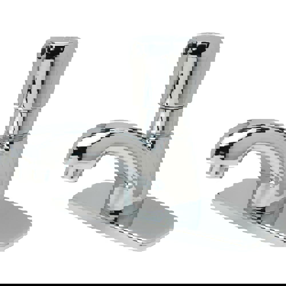 Lavatory Faucets; Inlet Location: Bottom ; Spout Type: Low Arc ; Inlet Pipe Size: 3/8 ; Inlet Gender: Male ; Handle Type: Knob Metering ; Maximum Flow Rate: 0.5