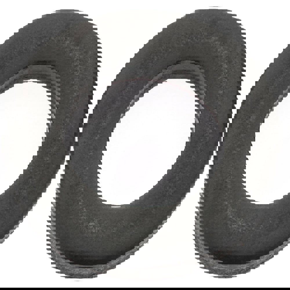 M10 Screw Extra Thick Flat Washer: Case Hardened Steel, Black Oxide Finish