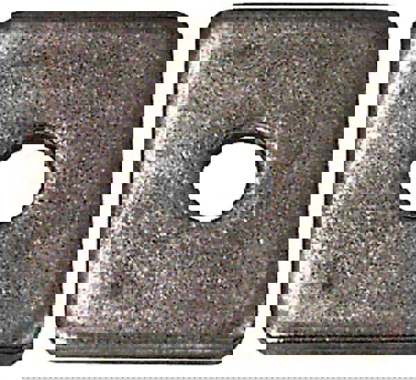 Square Flat Washers; Square Size: 2in ; Material: Stainless Steel ; Material Grade: 18-8 ; Finish: Plain ; Hardness: 95 HRB ; Bolt Size (Inch): 1/4