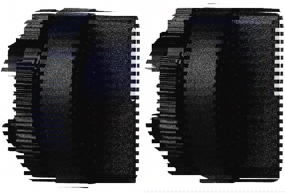 Selector Switch Only: 3 Positions, Maintained (MA), Black Knob