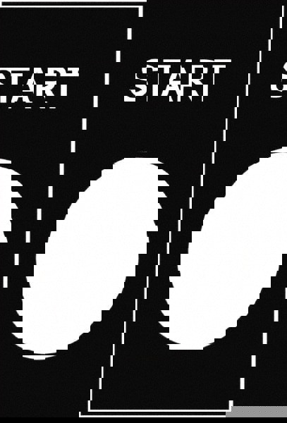 Rectangular, PVC Legend Plate - Start