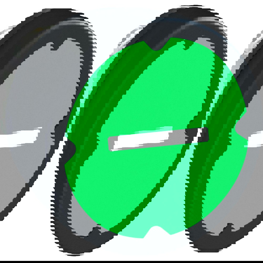 Pushbutton Switch Accessories; Switch Accessory Type: Push-Button Head ; For Use With: Push Button Switches ; Pushbutton Type: Flush ; Pushbutton Shape: Round ; Color: Green ; Operator Illumination: Non-Illuminated