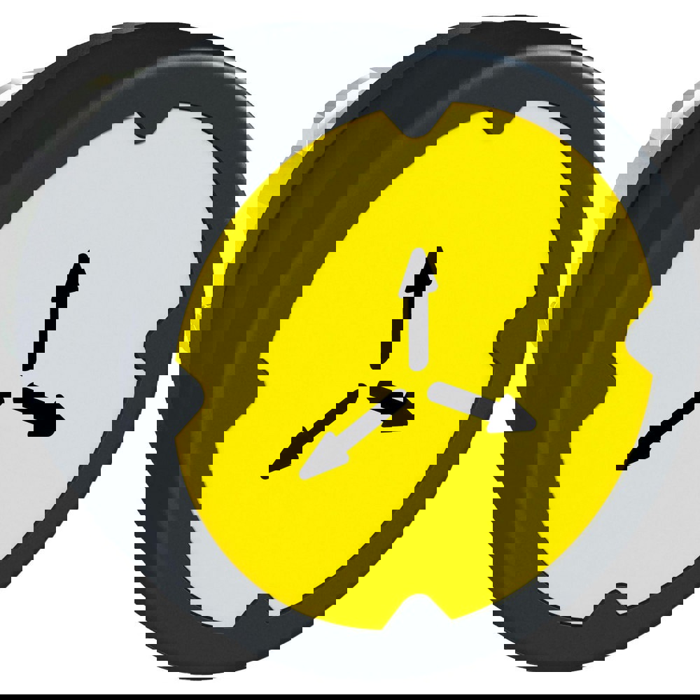 Pushbutton Switch Accessories; Switch Accessory Type: Push-Button Head ; For Use With: Push Button Switches ; Pushbutton Type: Flush ; Pushbutton Shape: Round ; Color: Yellow ; Operator Illumination: Non-Illuminated