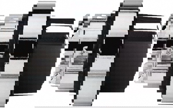 Selector Switch: 3 Positions, Momentary (MO), Black Handle