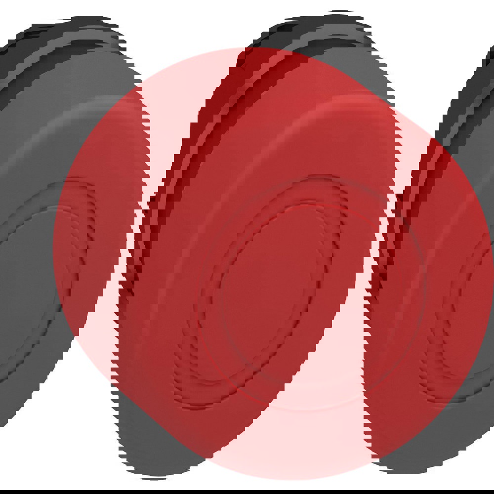 Pushbutton Switch Accessories; Switch Accessory Type: Push-Button Head ; For Use With: Push Button Switches ; Pushbutton Type: Extended (Mushroom Head) ; Pushbutton Shape: Round ; Color: Red ; Operator Illumination: Non-Illuminated