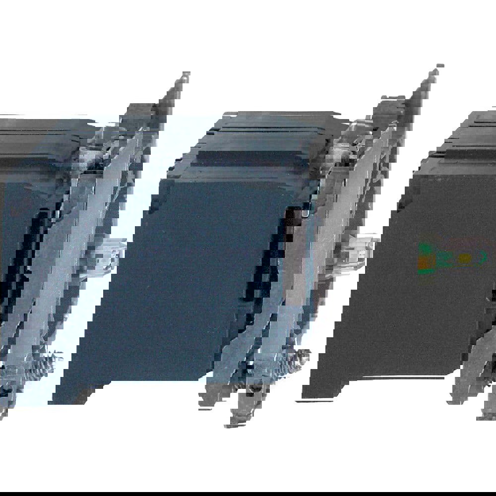 Electrical Switch Contact Blocks; Contact Configuration: NO/NC ; Voltage: 400.00 ; Overall Length: 2.36in ; Terminal Type: Screw Clamp ; Mount Type: Screw ; Body Material: Metal