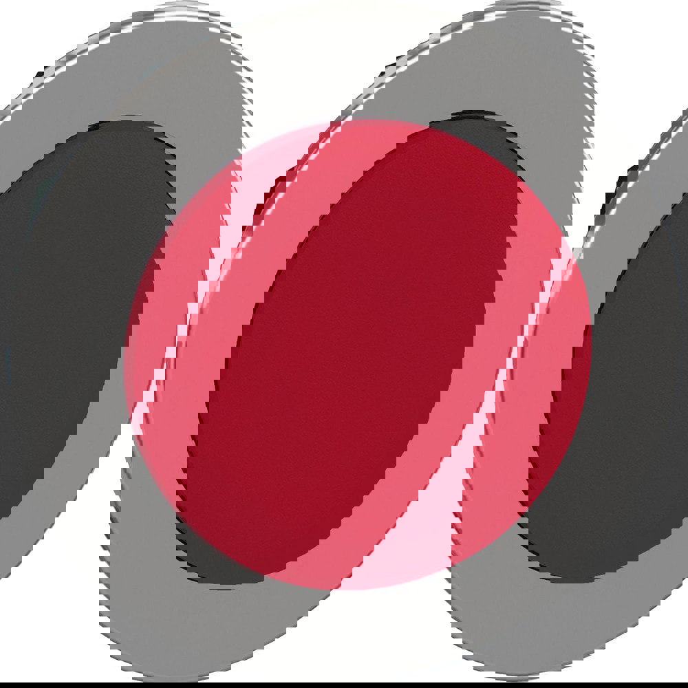 Pushbutton Switch Accessories; Switch Accessory Type: Push-Button Head ; For Use With: Push Button Switches ; Pushbutton Type: Flush; Extended (Straight) ; Pushbutton Shape: Round ; Color: Red ; Operator Illumination: Non-Illuminated