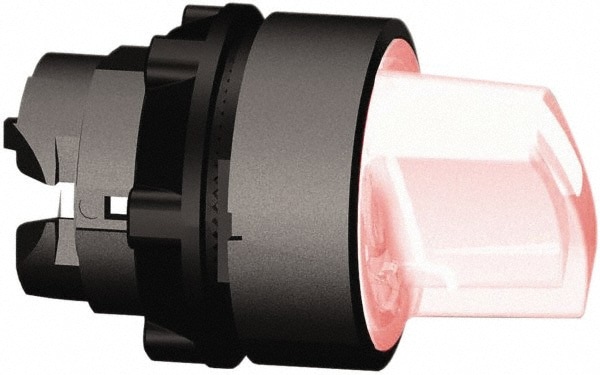 Selector Switch Only: 3 Positions, Maintained (MA), Red Handle