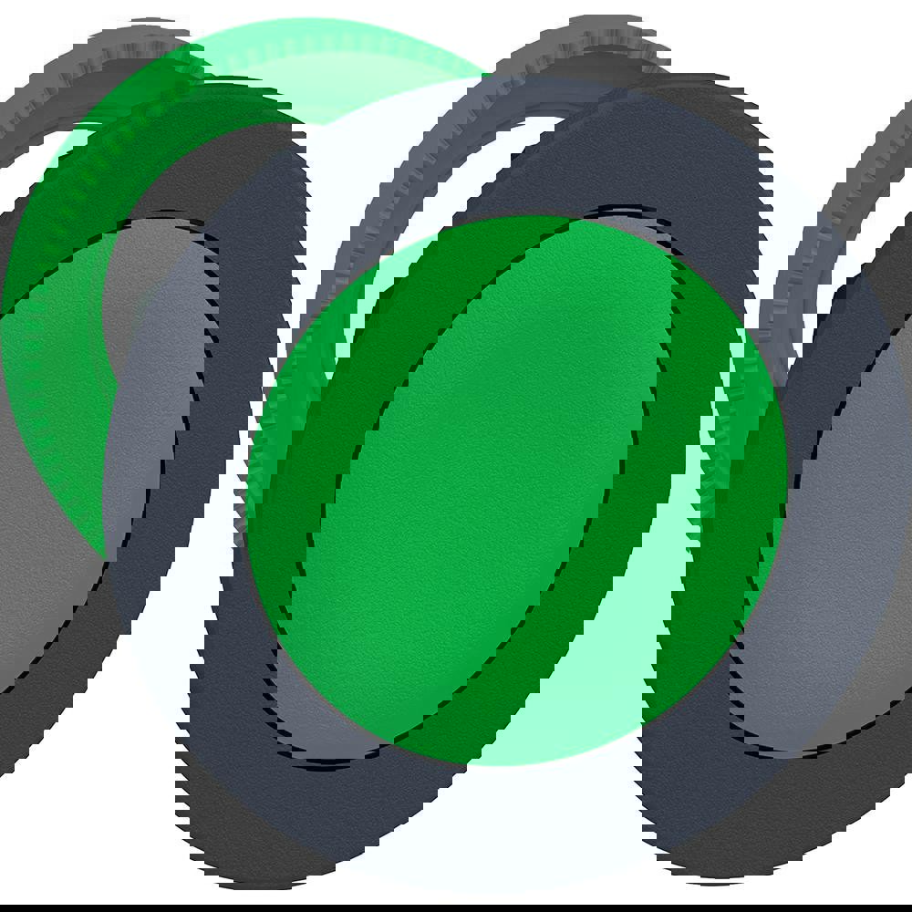 Pushbutton Switch Accessories; Switch Accessory Type: Push-Button Head ; For Use With: Push Button Switches ; Pushbutton Type: Flush ; Pushbutton Shape: Round ; Color: Green ; Operator Illumination: Non-Illuminated