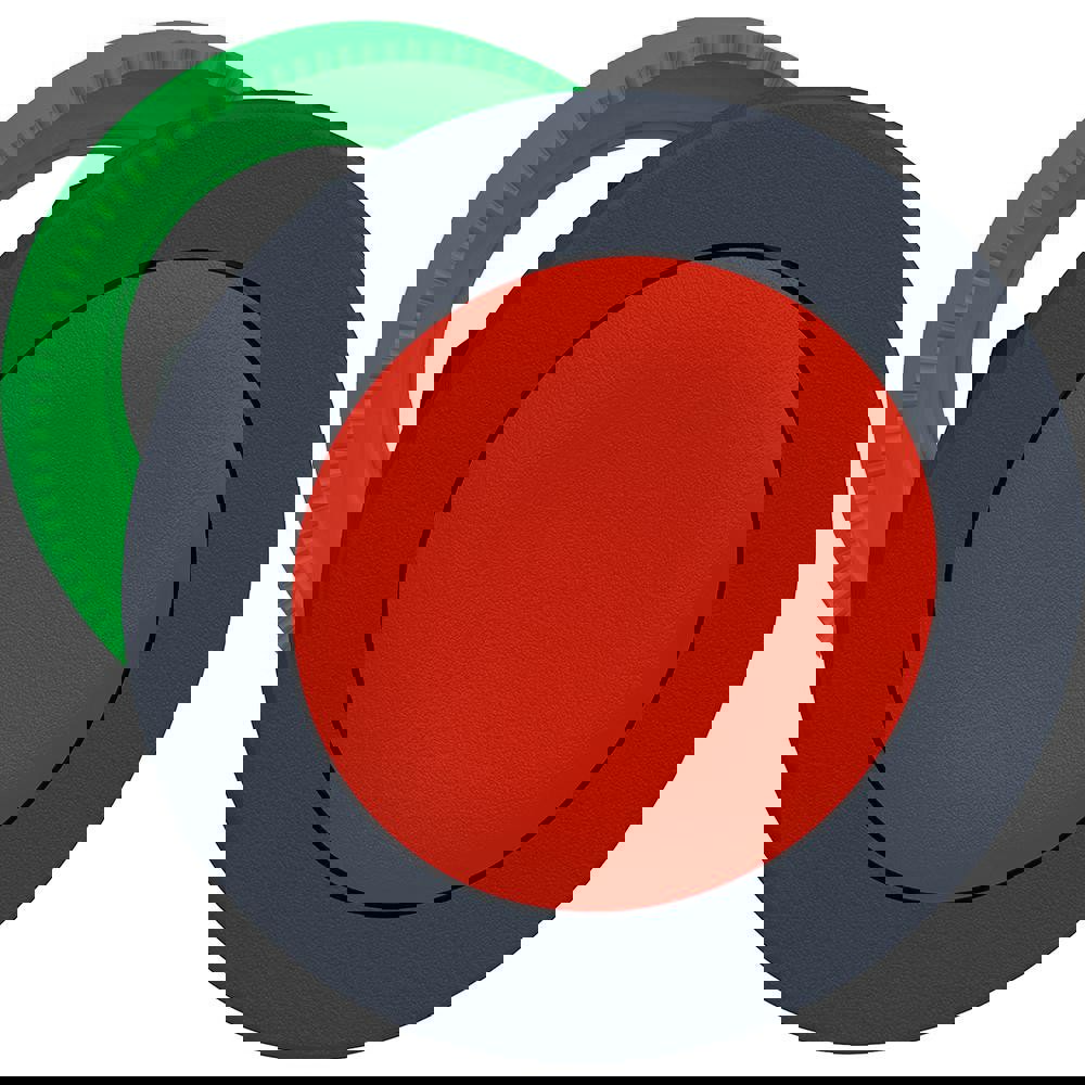 Pushbutton Switch Accessories; Switch Accessory Type: Push-Button Head ; For Use With: Push Button Switches ; Pushbutton Type: Flush ; Pushbutton Shape: Round ; Color: Red ; Operator Illumination: Non-Illuminated