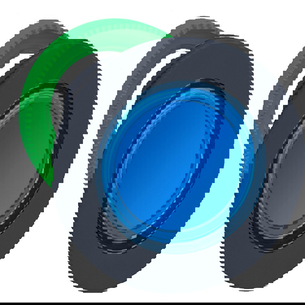 Pushbutton Switch Accessories; Switch Accessory Type: Push-Button Head ; For Use With: Push Button Switches ; Pushbutton Type: Flush ; Pushbutton Shape: Round ; Color: Blue ; Operator Illumination: Illuminated