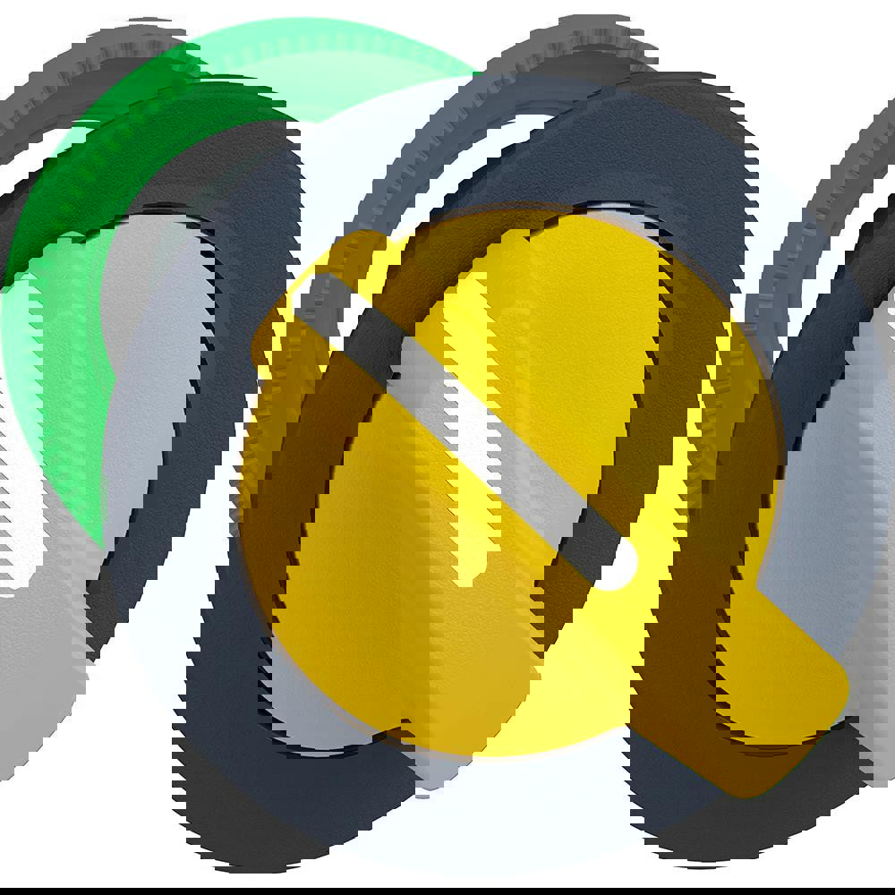 Selector Switch Accessories; Switch Accessory Type: Handle ; For Use With: Harmony XB5 Flush Mounted Selector Switch ; Switch Style: Handle ; Color: Yellow ; Mounting Hole Diameter (mm): 30 ; UNSPSC Code: 39122217