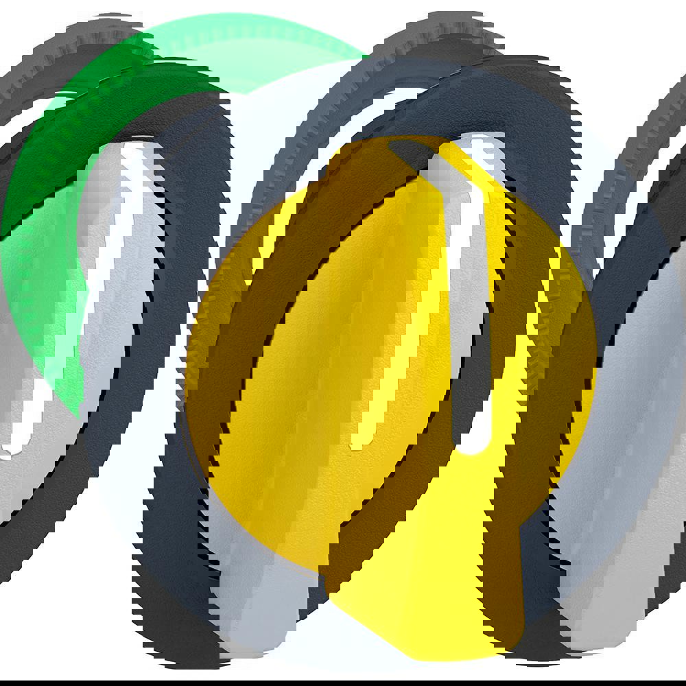 Selector Switch Accessories; Switch Accessory Type: Handle ; For Use With: Harmony XB5 Flush Mounted Selector Switch ; Switch Style: Handle ; Color: Yellow ; Mounting Hole Diameter (mm): 30 ; UNSPSC Code: 39122217